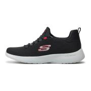 Dynamische Sportieve Sneakers Skechers , Black , Heren