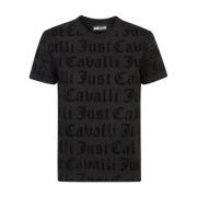 Zwarte T-shirts & polo's voor vrouwen Just Cavalli , Black , Dames