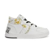 Witte Sneakers voor Mannen Aw24 Versace Jeans Couture , White , Heren