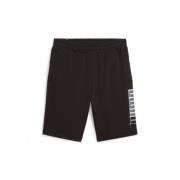 Logo Zij Bermuda Shorts Puma , Black , Heren