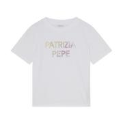 Logo Print Sweater Art. 2M4404J240 Patrizia Pepe , White , Dames