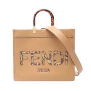 Pre-owned Leather fendi-bags Fendi Vintage , Brown , Dames