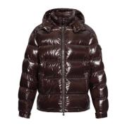 Donsjack Maya Moncler , Brown , Heren