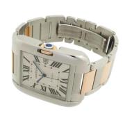 Pre-owned Stainless Steel watches Cartier Vintage , Gray , Heren