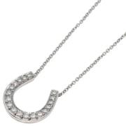 Pre-owned Platinum necklaces Tiffany & Co. Pre-owned , Gray , Dames