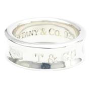 Pre-owned Silver rings Tiffany & Co. Pre-owned , Gray , Dames