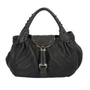 Pre-owned Leather fendi-bags Fendi Vintage , Black , Unisex