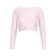 Sport Sweatshirt Milkshake Ball , Pink , Dames