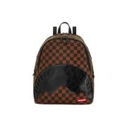 Transparante Mini Rugzak met Ogen Sprayground , Brown , Unisex