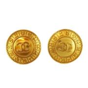 Pre-owned Yellow Gold chanel-jewelry Chanel Vintage , Yellow , Dames