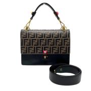 Pre-owned Leather fendi-bags Fendi Vintage , Brown , Dames