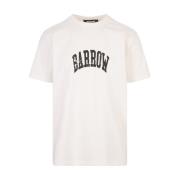 Vintage Oversized T-shirt met Lettering en Smile Print Barrow , White ...