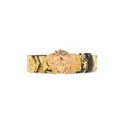 Omkeerbare riem Versace , Yellow , Heren