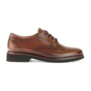 Gladleren veterschoenen Derby Gabor , Brown , Dames