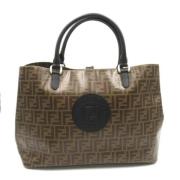 Pre-owned Plastic fendi-bags Fendi Vintage , Brown , Unisex