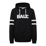 Sportieve Hoodie Sweatshirt Zwart Ball , Black , Dames