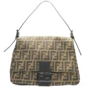 Pre-owned Canvas fendi-bags Fendi Vintage , Brown , Dames