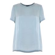 Zachte Pasvorm Veelzijdig T-shirt Kocca , Blue , Dames