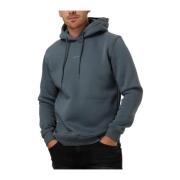 Blauwe Hoodie Sweater voor Heren Pure Path , Blue , Heren