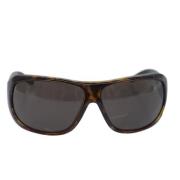 Pre-owned Plastic sunglasses Gucci Vintage , Brown , Dames