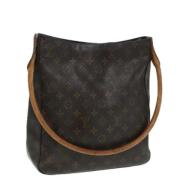 Pre-owned Canvas louis-vuitton-bags Louis Vuitton Vintage , Brown , Da...