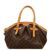 Pre-owned Canvas handbags Louis Vuitton Vintage , Brown , Dames