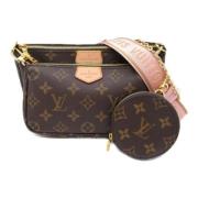 Pre-owned Fabric louis-vuitton-bags Louis Vuitton Vintage , Brown , Da...