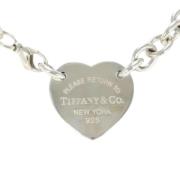 Pre-owned Silver necklaces Tiffany & Co. Pre-owned , Gray , Dames