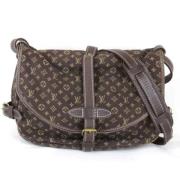 Pre-owned Fabric louis-vuitton-bags Louis Vuitton Vintage , Brown , Da...