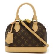 Pre-owned Fabric louis-vuitton-bags Louis Vuitton Vintage , Brown , Da...