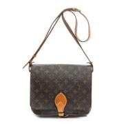 Pre-owned Canvas handbags Louis Vuitton Vintage , Brown , Dames