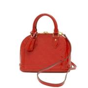 Pre-owned Leather louis-vuitton-bags Louis Vuitton Vintage , Red , Dam...