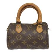 Pre-owned Canvas louis-vuitton-bags Louis Vuitton Vintage , Brown , Da...