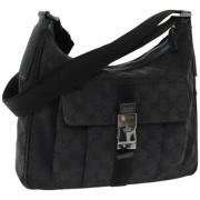 Pre-owned Canvas gucci-bags Gucci Vintage , Black , Dames