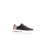 Zwart Donker Koper Lancaster Vrouw Sneakers Alexander Smith , Black , ...