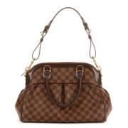 Pre-owned Canvas handbags Louis Vuitton Vintage , Brown , Dames