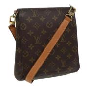 Pre-owned Canvas louis-vuitton-bags Louis Vuitton Vintage , Brown , Da...