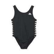 Zwarte bodysuit voor vrouwen Kappa , Black , Dames