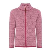 Turtleneck Ritsvest Sangria Skovhuus , Pink , Dames