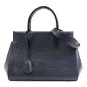 Pre-owned Leather louis-vuitton-bags Louis Vuitton Vintage , Black , D...