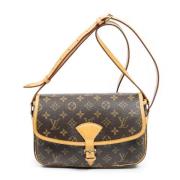 Pre-owned Canvas louis-vuitton-bags Louis Vuitton Vintage , Brown , Da...