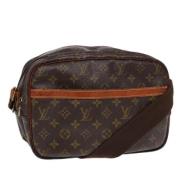 Pre-owned Canvas louis-vuitton-bags Louis Vuitton Vintage , Brown , Da...