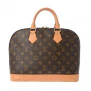 Pre-owned Fabric louis-vuitton-bags Louis Vuitton Vintage , Brown , Da...