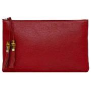 Pre-owned Leather gucci-bags Gucci Vintage , Red , Dames