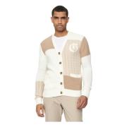 Natuurlijke tinten Patchwork Cardigan Guess , Multicolor , Heren