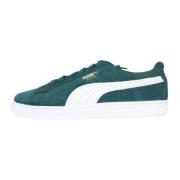 Klassieke Suede Groene Heren Sneakers Puma , Green , Heren