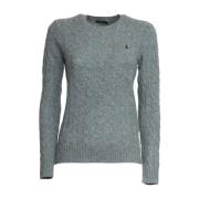 Grijze Gebreide Kleding voor Vrouwen Aw23 Ralph Lauren , Gray , Dames