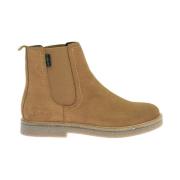 Comfortabele Leren Laarzen Kick Lorel Kickers , Brown , Dames