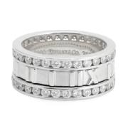 Pre-owned White Gold rings Tiffany & Co. Pre-owned , Gray , Dames