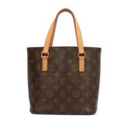 Pre-owned Fabric louis-vuitton-bags Louis Vuitton Vintage , Brown , Da...